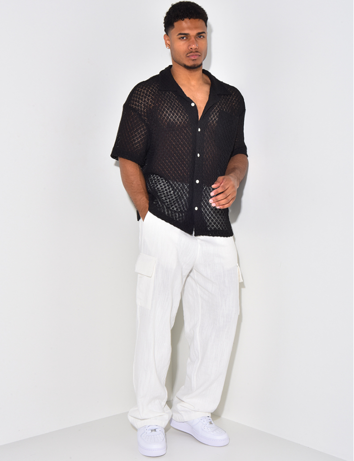 Chemise ajourée Chemise ajourée