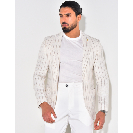 Veste de costume à rayures Veste de costume à rayures