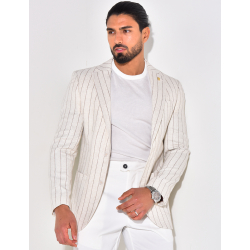 Veste de costume à rayures Veste de costume à rayures