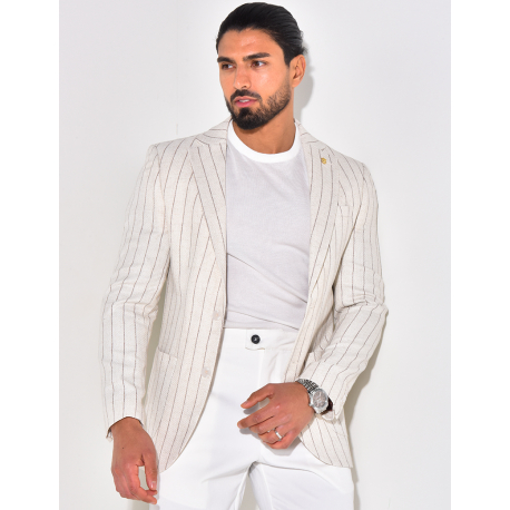 Veste de costume à rayures Veste de costume à rayures