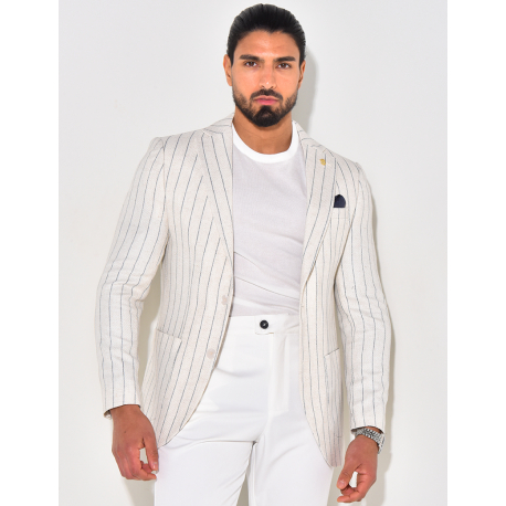 Veste de costume à rayures Veste de costume à rayures