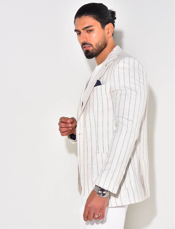 Veste de costume à rayures Veste de costume à rayures