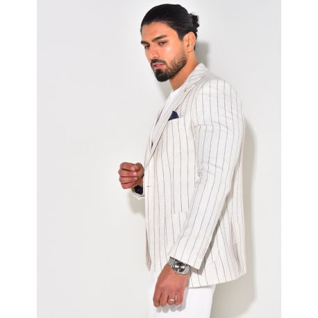 Veste de costume à rayures Veste de costume à rayures