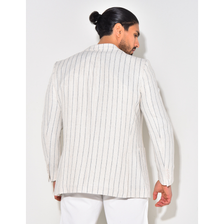 Veste de costume à rayures Veste de costume à rayures