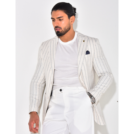 Veste de costume à rayures Veste de costume à rayures