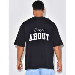 T-shirt "care about"