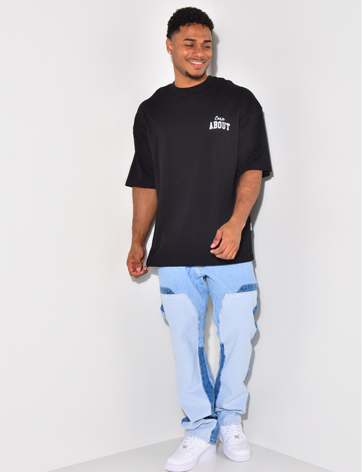 T-shirt "care about"