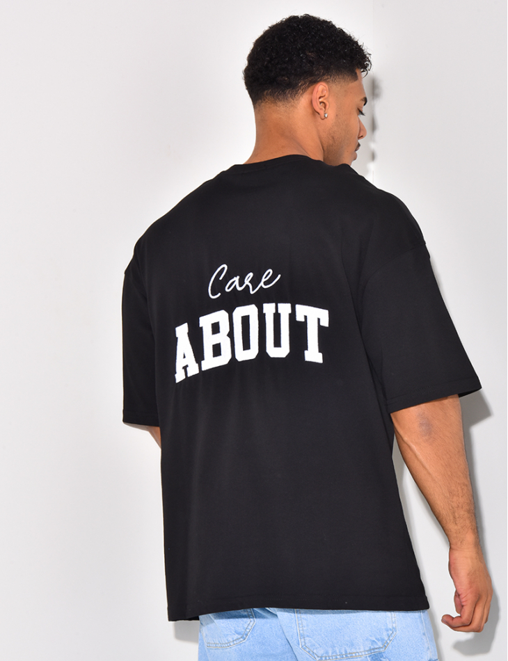 T-shirt "care about"