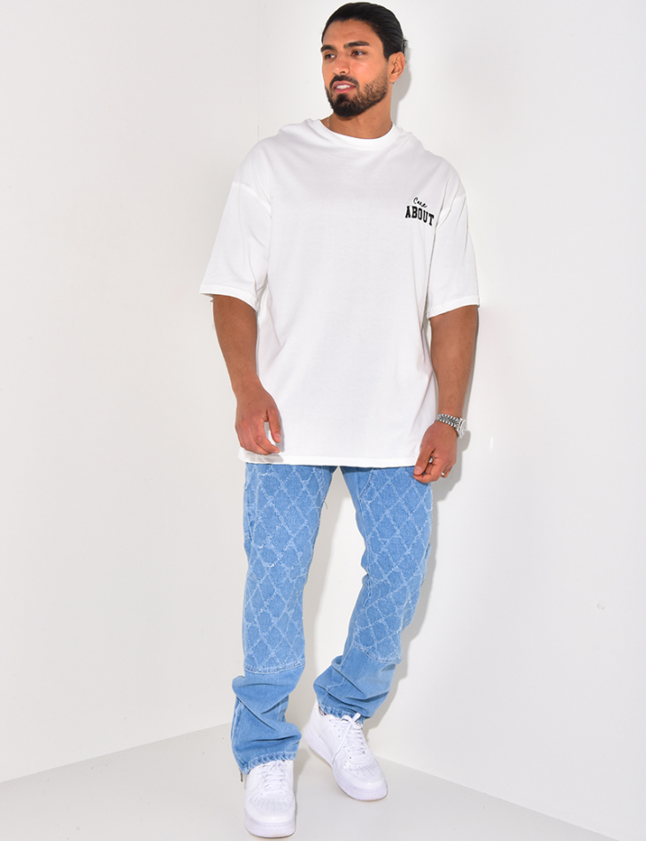 T-shirt "care about" T-shirt "care about"