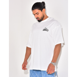 T-shirt "care about" T-shirt "care about"