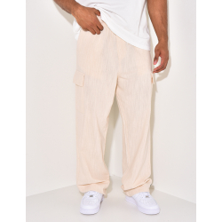 Pantalon cargo en lin Pantalon cargo en lin