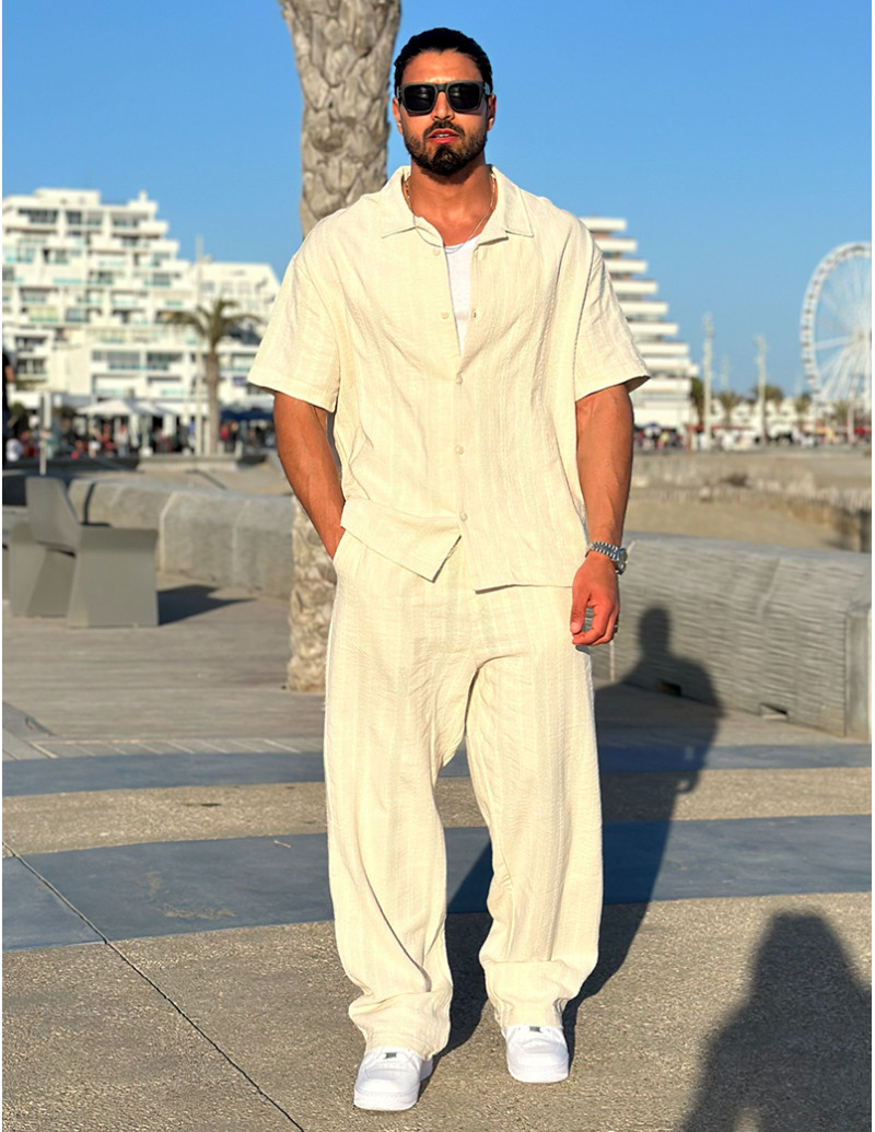 Ensemble pantalon et chemise