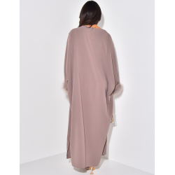 Robe oversize à petites plumes Robe oversize à petites plumes