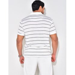 Polo manches courtes à rayures Polo manches courtes à rayures