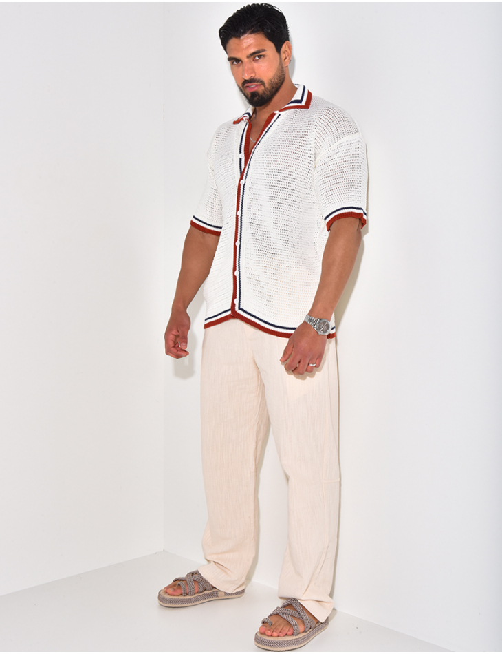 Chemise ajourée Chemise ajourée