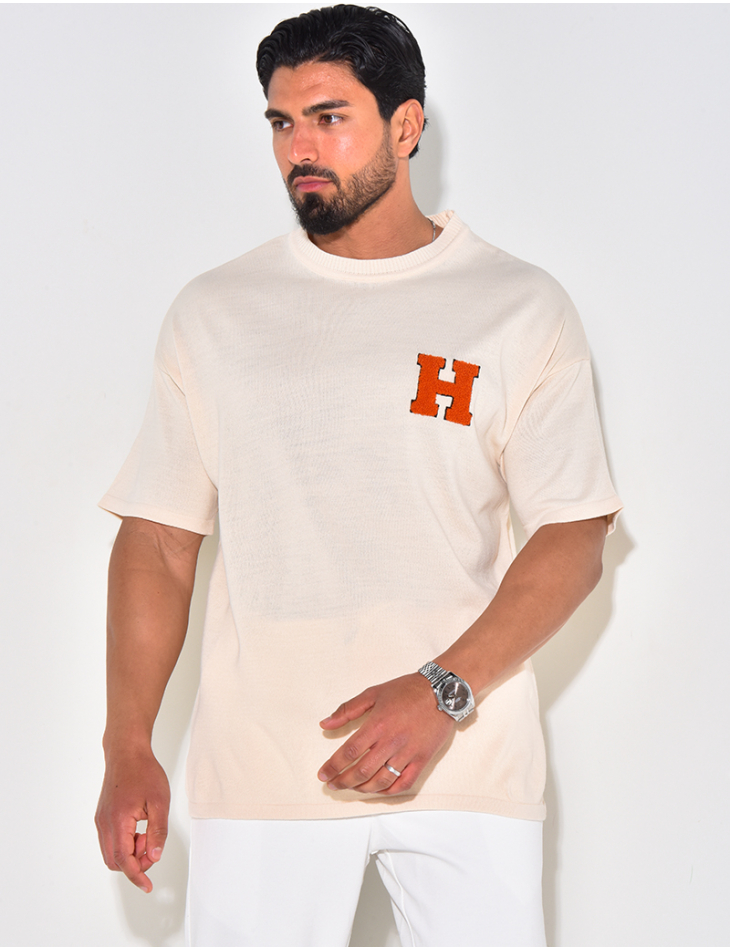 T-shirt lettre H