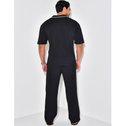 Ensemble pantalon et chemise manches longues Ensemble pantalon et chemise manches longues