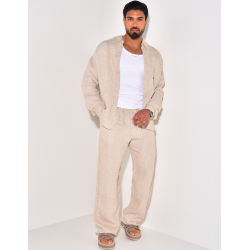 Ensemble pantalon et chemise côtelé Ensemble pantalon et chemise côtelé