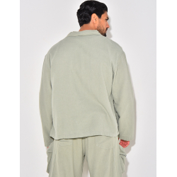 Chemise manches longues en lin