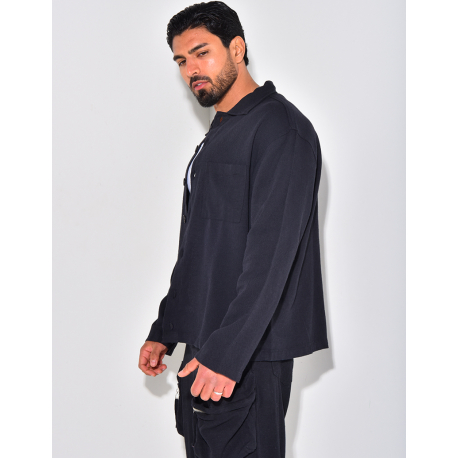 Chemise manches longues en lin