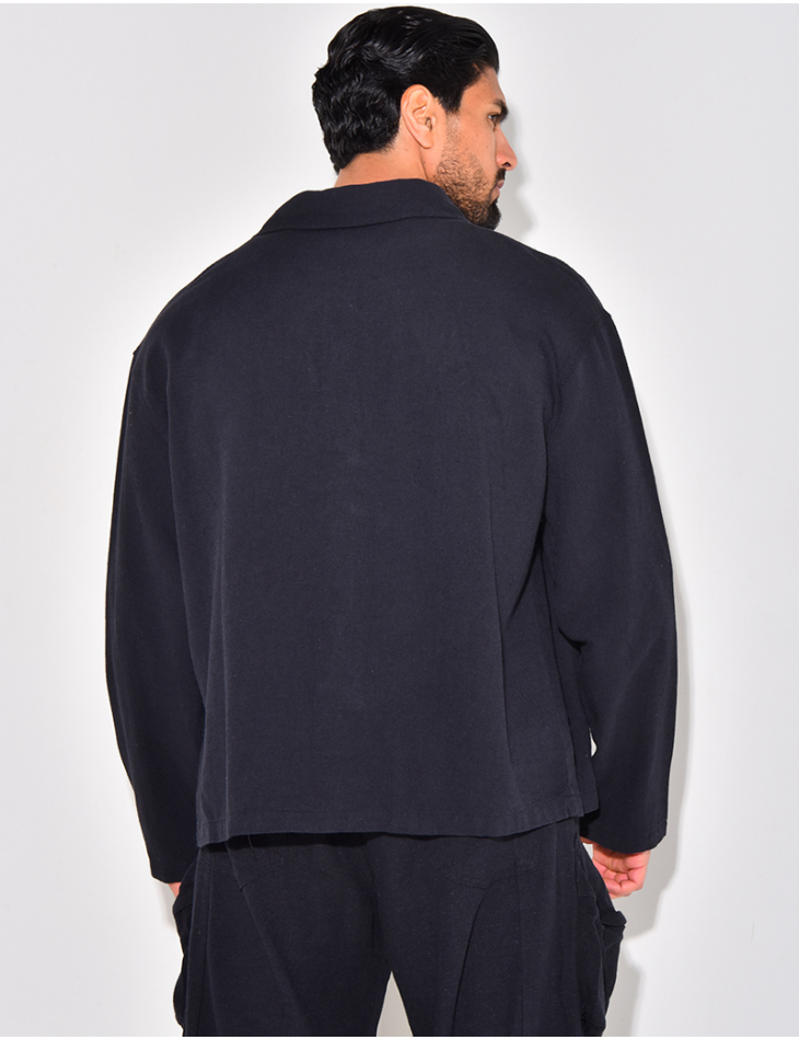 Chemise manches longues en lin