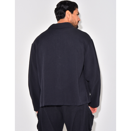 Chemise manches longues en lin