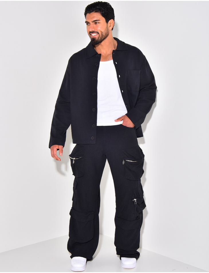 Chemise manches longues en lin