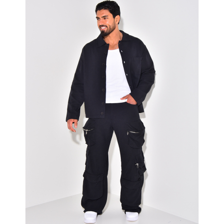 Chemise manches longues en lin