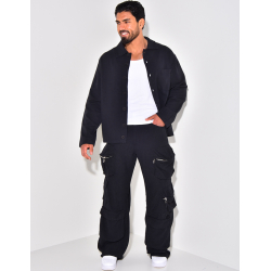 Pantalon en lin à poches