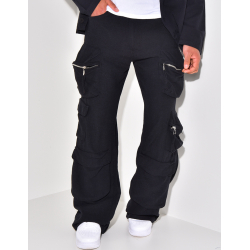 Pantalon en lin à poches