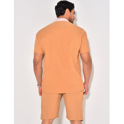 Ensemble haut et short bi color Ensemble haut et short bi color