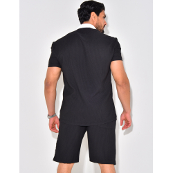 Ensemble haut et short bi color Ensemble haut et short bi color