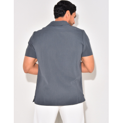 Chemise uni manches courtes Chemise uni manches courtes