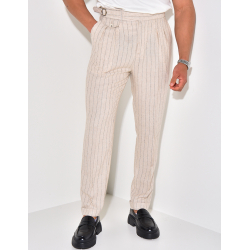 Pantalon homme à rayures Pantalon homme à rayures