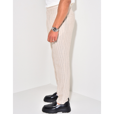 Pantalon homme à rayures Pantalon homme à rayures