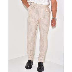 Pantalon homme à rayures Pantalon homme à rayures