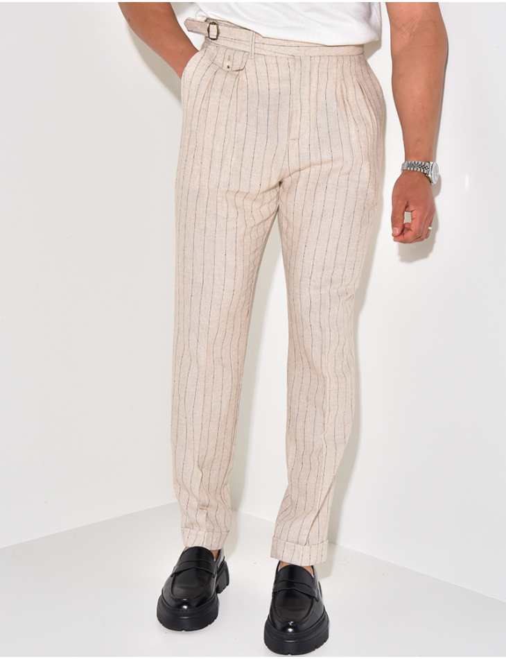 Pantalon homme à rayures Pantalon homme à rayures