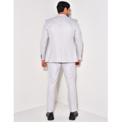 Ensemble de costume 2 pièces à rayures