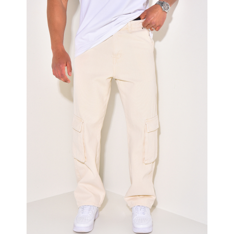Pantalon cargo à poches  Pantalon cargo à poches