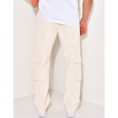 Pantalon cargo à poches  Pantalon cargo à poches