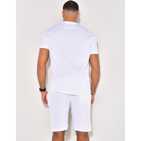 Ensemble haut et short bi color Ensemble haut et short bi color