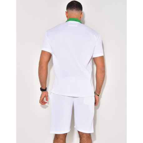 Ensemble haut et short bi color Ensemble haut et short bi color