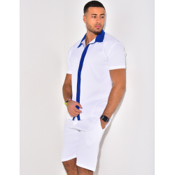 Ensemble haut et short bi color Ensemble haut et short bi color