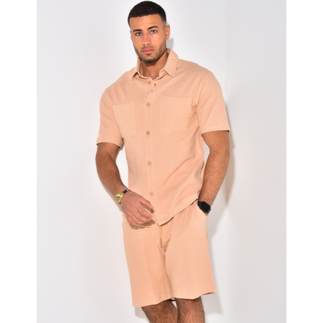 Ensemble short et chemise