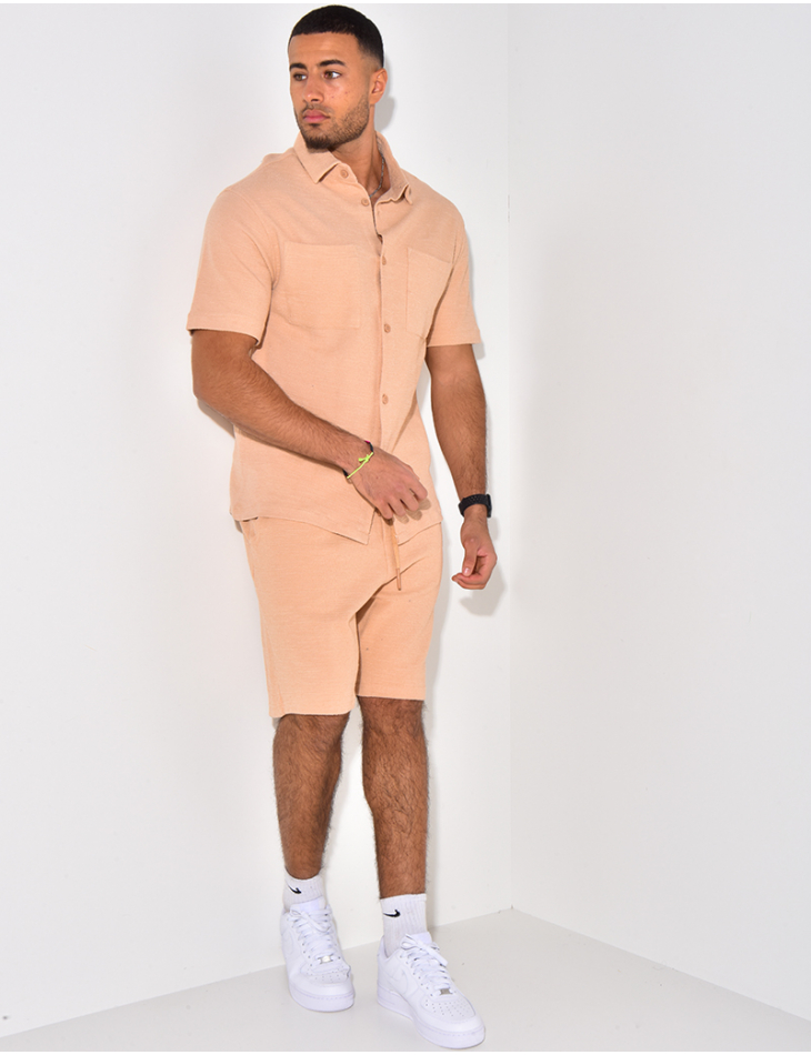 Ensemble short et chemise
