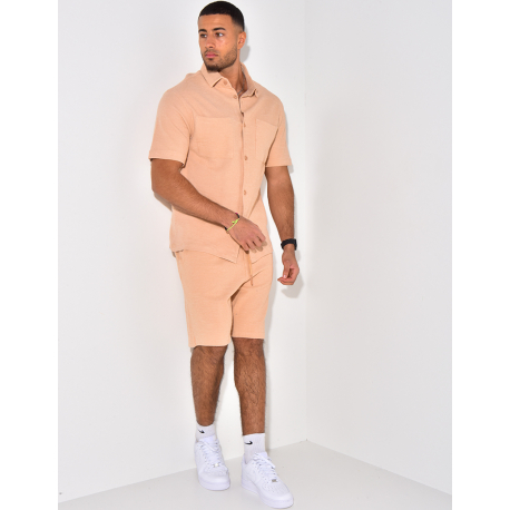Ensemble short et chemise