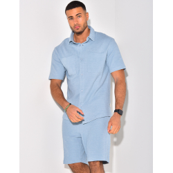 Ensemble short et chemise