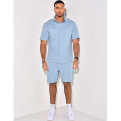 Ensemble short et chemise