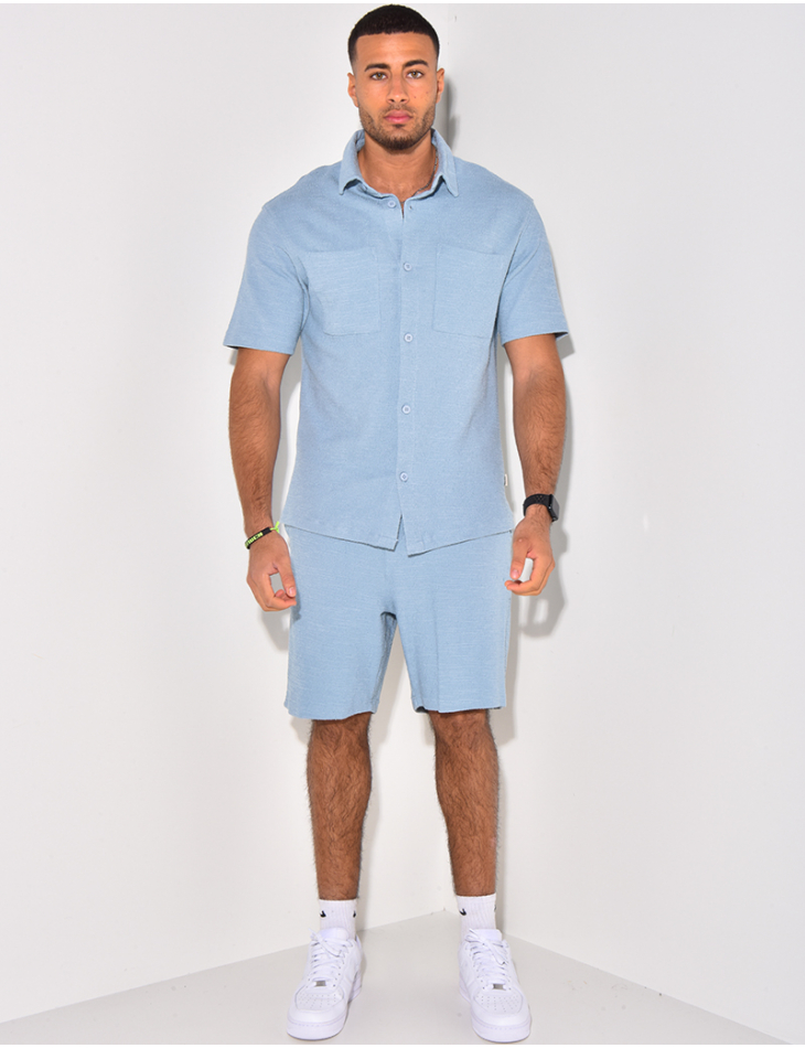 Ensemble short et chemise