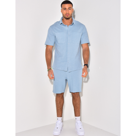 Ensemble short et chemise